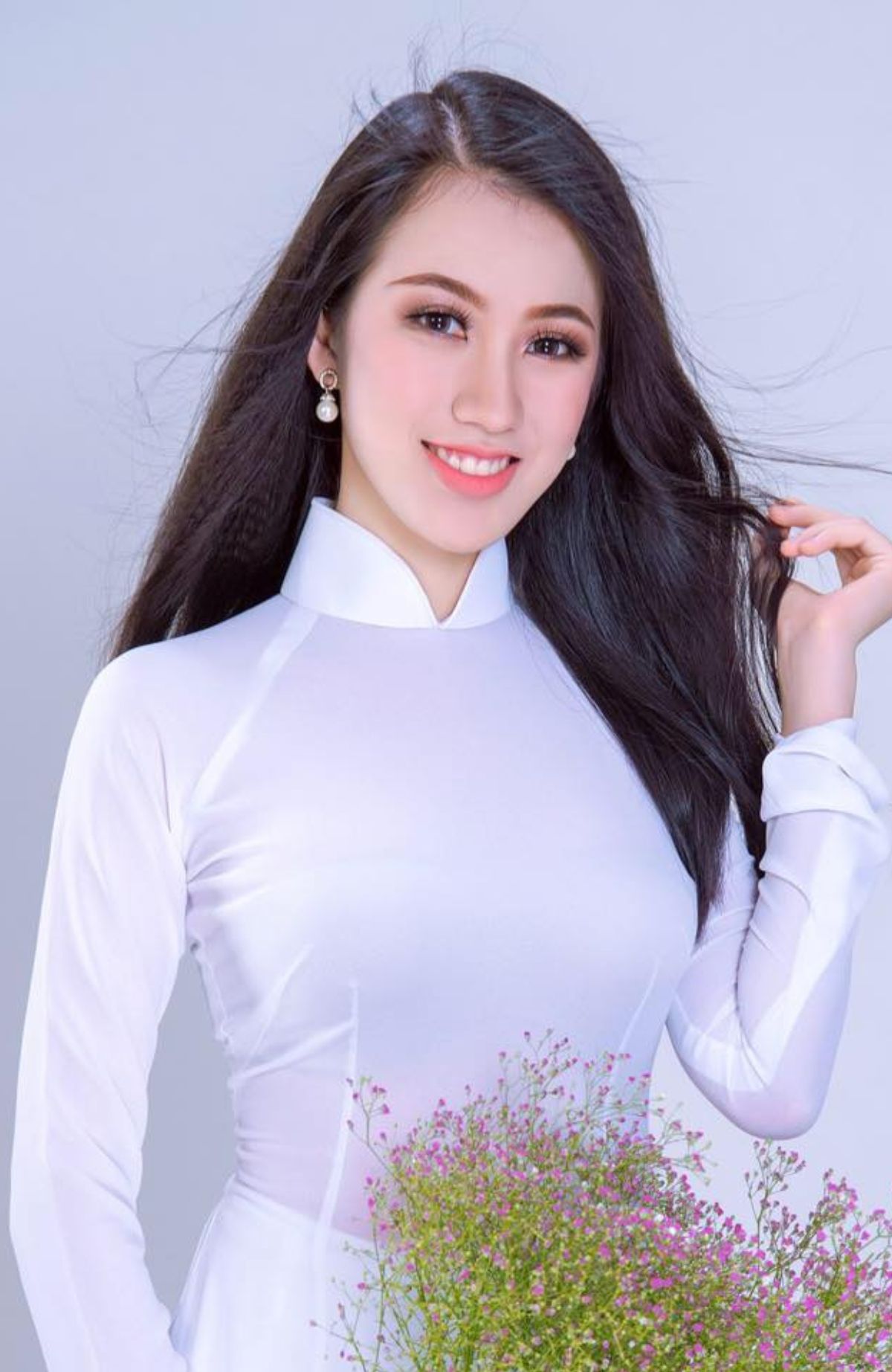 Tuyển tập girl xinh gái đẹp Việt Nam mặc áo dài đẹp mê hồn #39 - 20