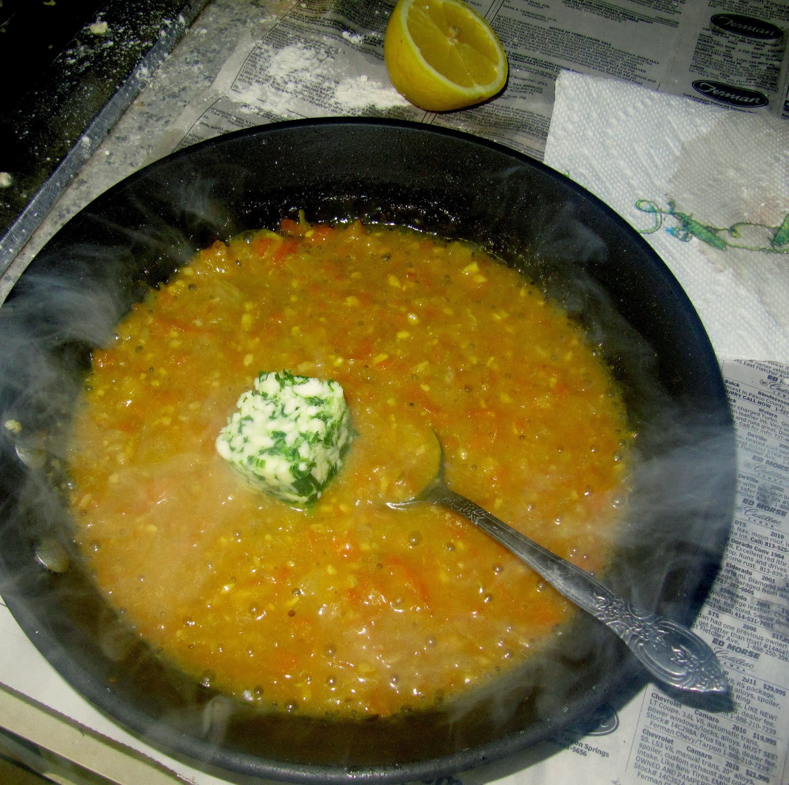 Curried kumquat sauce