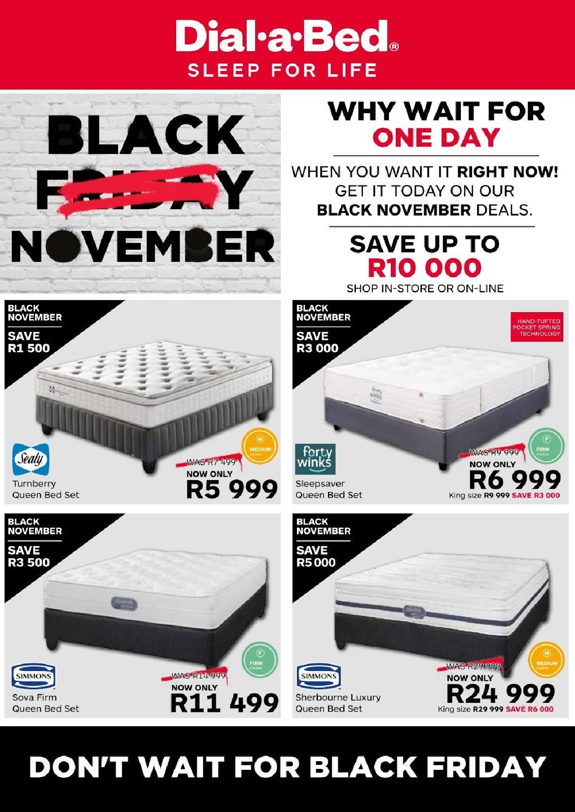 [Live 2019 ] Dial a Bed Black Friday deals 2019
