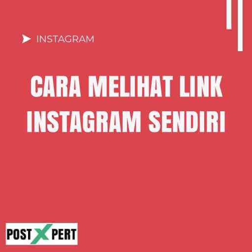 Cara Melihat Link Profil Instagram Sendiri di Android