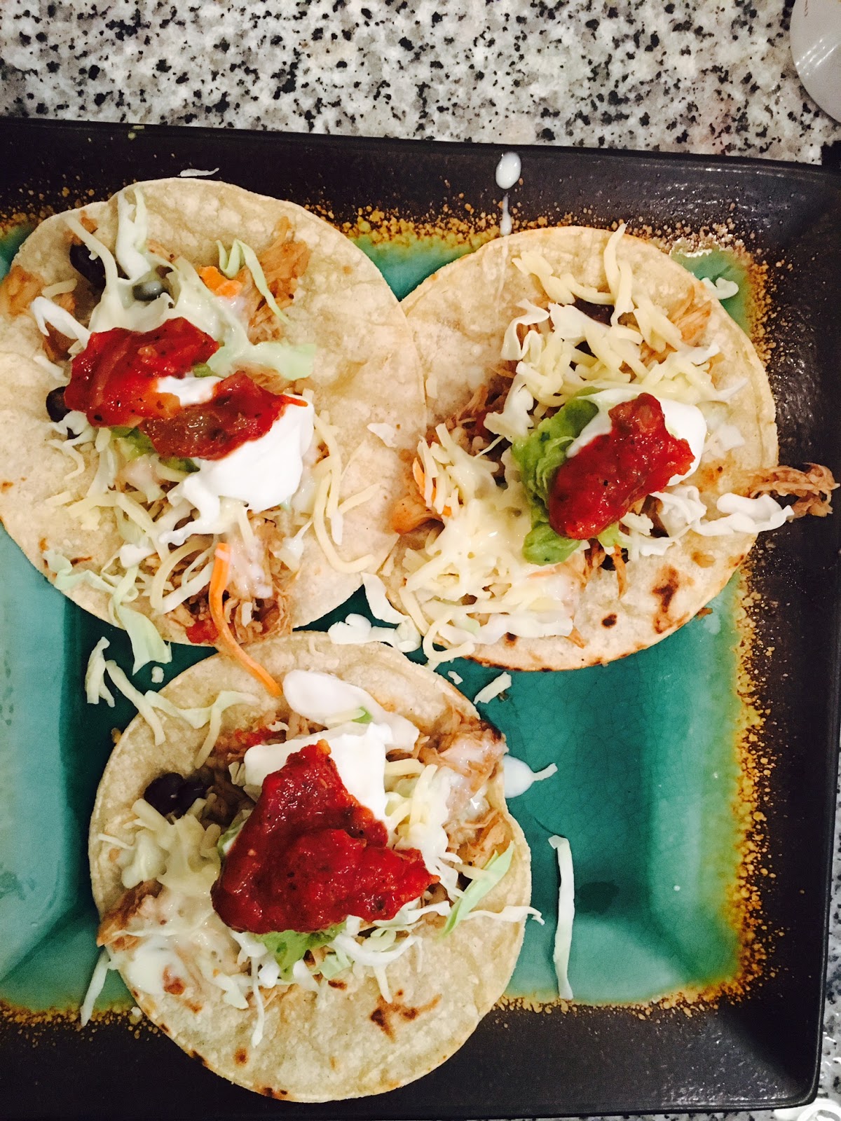 Fun and Fitness with Phyllis Slower cooker chicken tacos