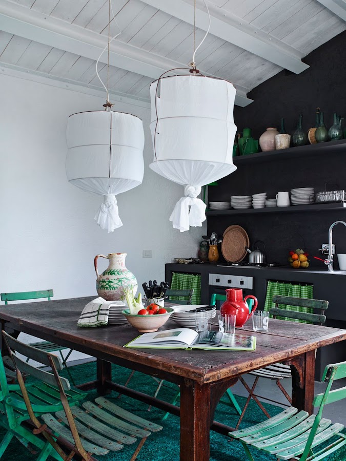 Una casa de piedra con interior impactante | Decoración