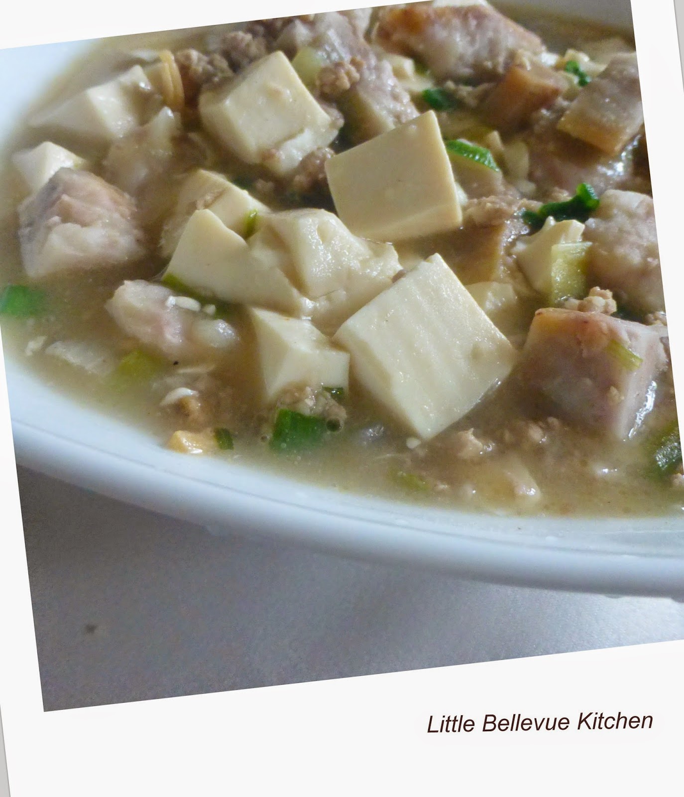 Little Bellevue Kitchen Braised Tofu with Yam