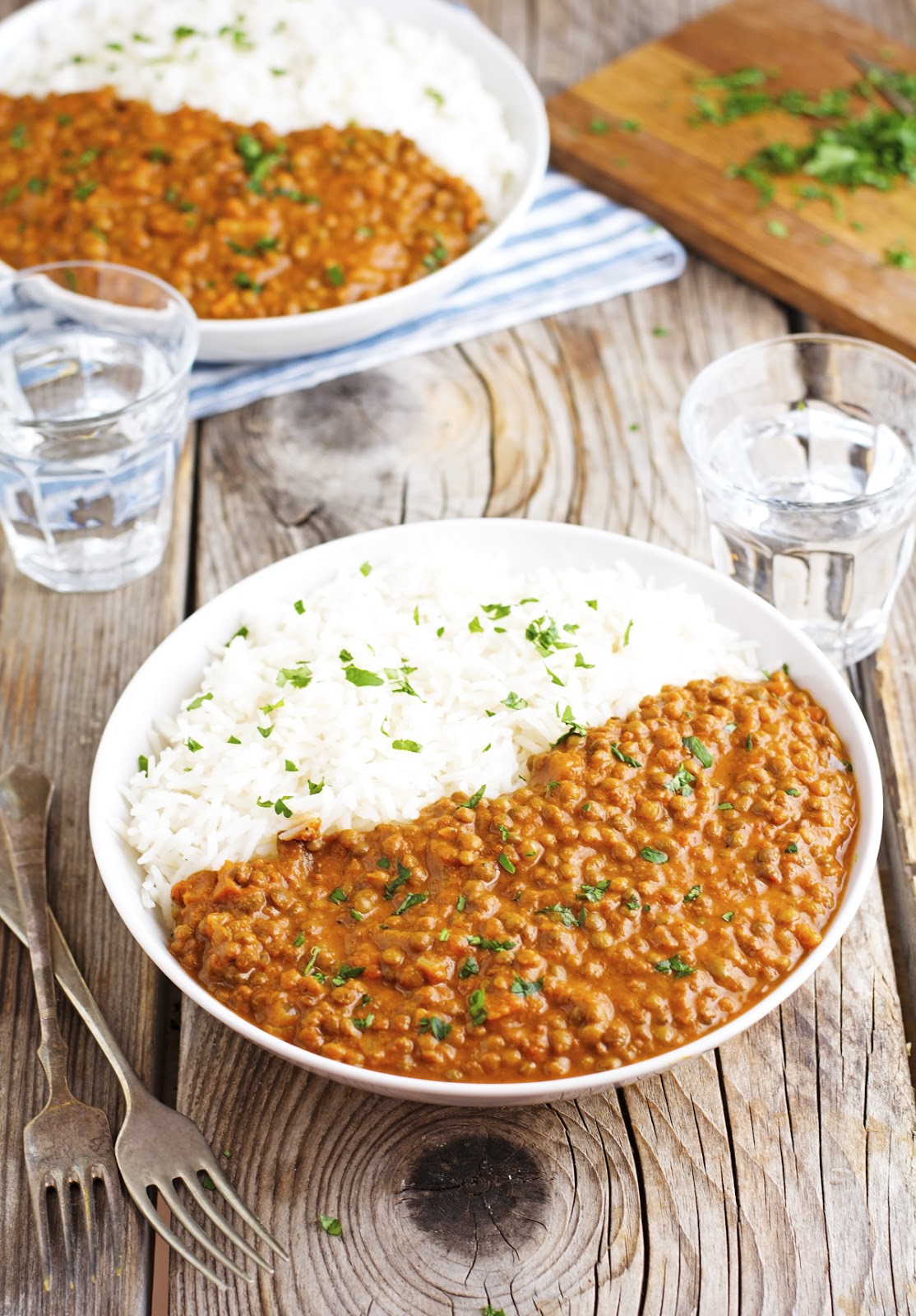 The Iron You (Vegan) Creamy Crock Pot Coconut Curry Lentils