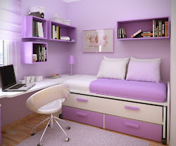 purple bedroom cool bedrooms room bed teen decorating rooms designs decor idea cheap teenage tween cute simple bunk trend homes