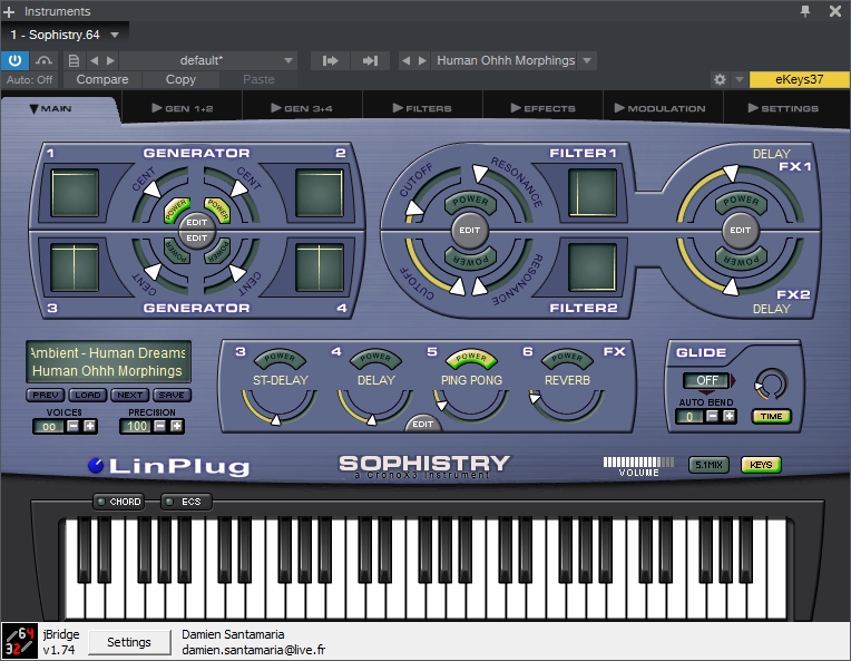 Linplug Sophistry Ambient Synthesizer 3.0.8 (VSTi) [WiN x86