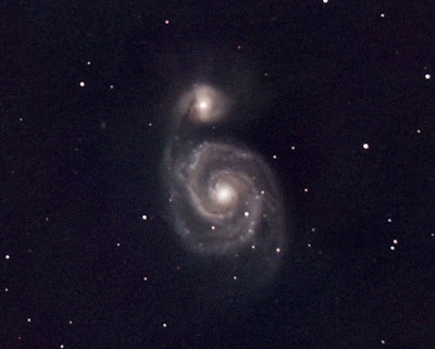 M 51, Galàxia a Canes Venatici,18/08/2021 M 51, Galàxia a Canes Venatici,18/08/2021