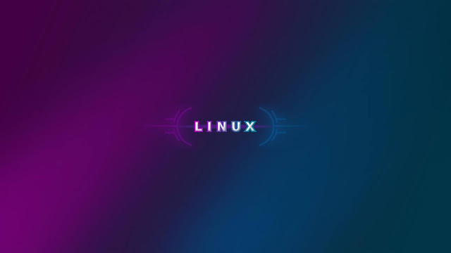 4k purple Linux background