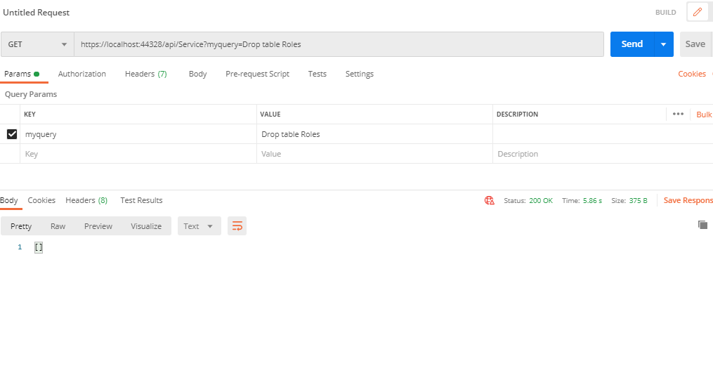 Execute SQL Queries in  API using Dapper in CORE