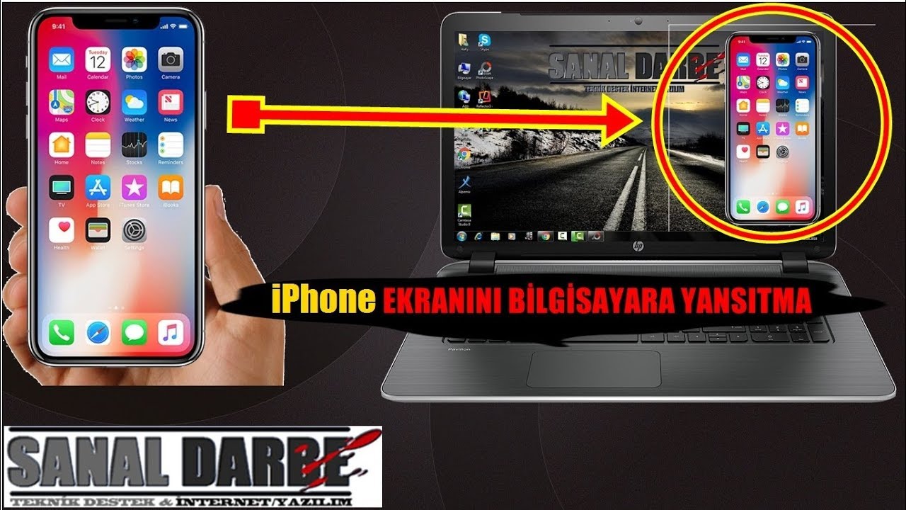 Ücretsiz iPhone Ekranı Bilgisayara Yansıtma ve Video Çekme Programı Ücretsiz iPhone Ekranı Bilgisayara Yansıtma ve Video Çekme Programı