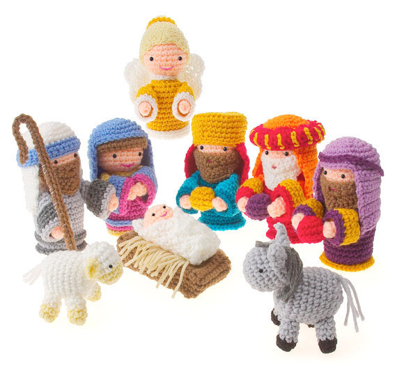 Christmas nativity Crochet pattern