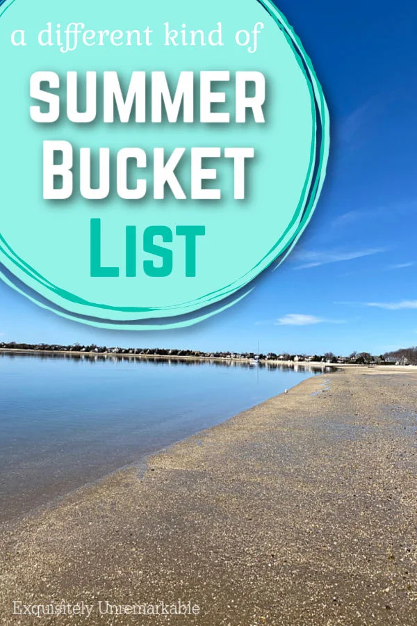 Bucket List For Summer