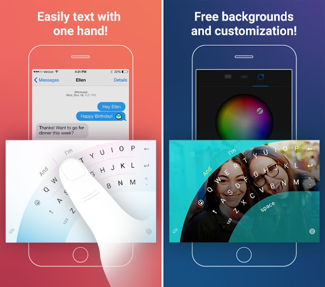 Along with the release of Hub Keyboard last month, Microsoft again released its Word Flow keyboard for iOS with One handed keyboard with gestures, themes and any more features. 