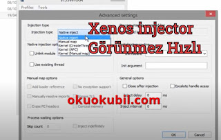 Xenos injector Görünmez Hızlı Supports x86 and x64 Destekler Ekim 2020