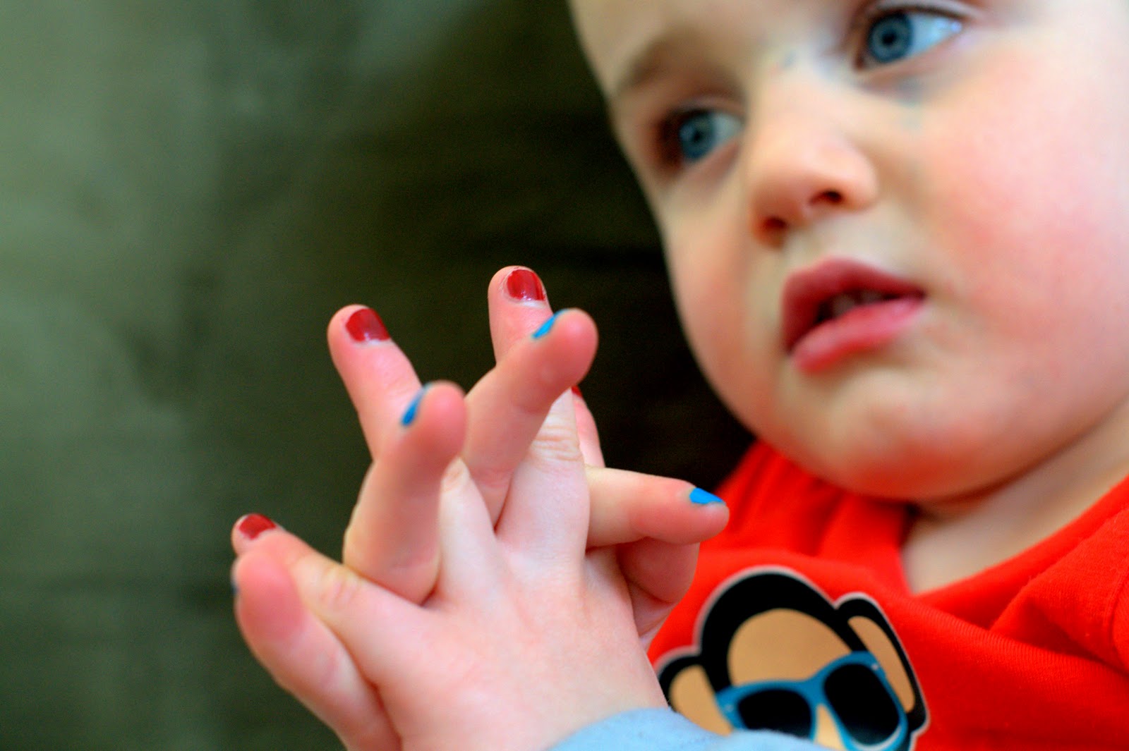 enjoy the silence my pretty boy....