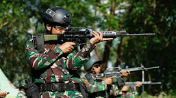 Lomba Tembak Satpur dan Satbanpur Resmi di Buka Pangdam Hasanuddin