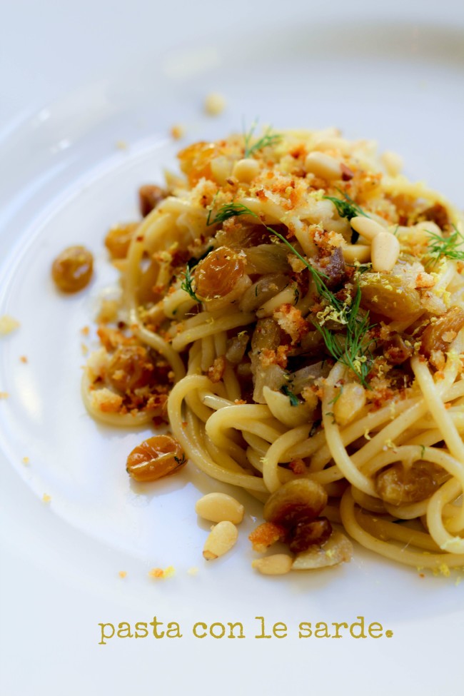 Pasta con le Sarde Savoring Italy