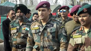 Dhoni's request to stay with the unit in the Kashmir Valley