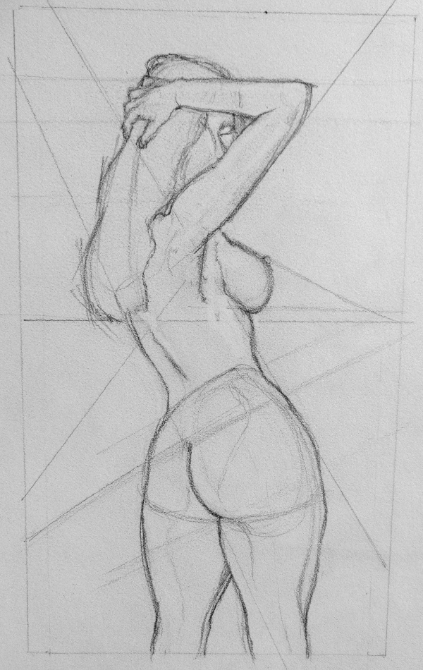 Drawing Nude Woman 64
