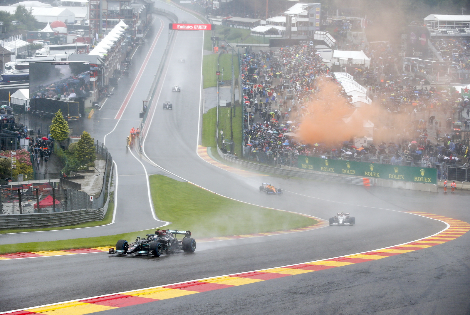 Verstappen Fans in Belgian Grand prix