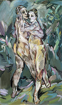 Autoportrait de Oskar Kokoschka