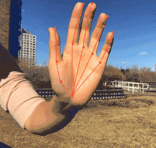 Video de cómo simular el movimiento de las manos.
