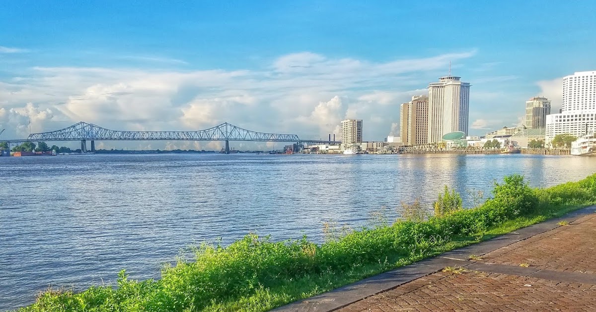 Mississippi river front New Orleans
