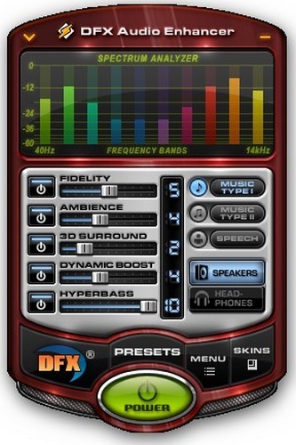 تحميل برنامج تكبير الصوت للكمبيوتر Download DFX Audio Enhancer