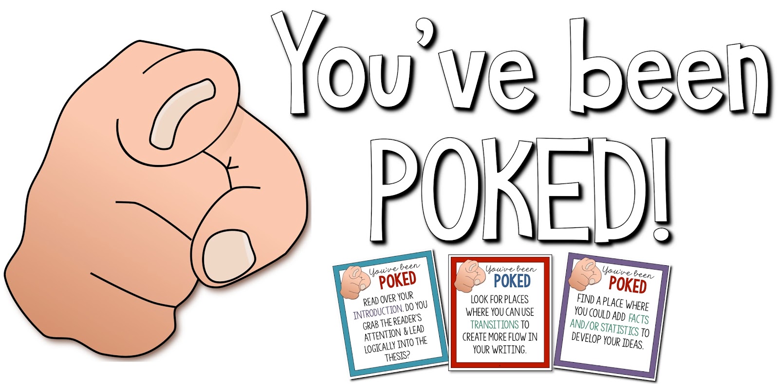 Writing Pokes The Perfect Tool for Review & Differentiation Room 213