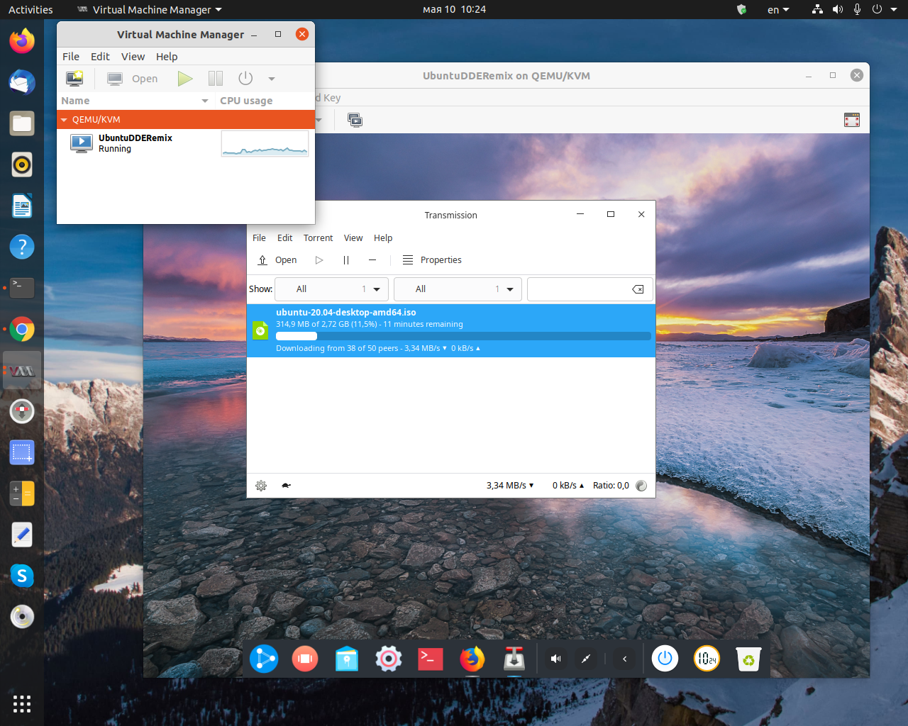 Openstack RDO && KVM Hypervisor Install transmission on Ubuntu DDE