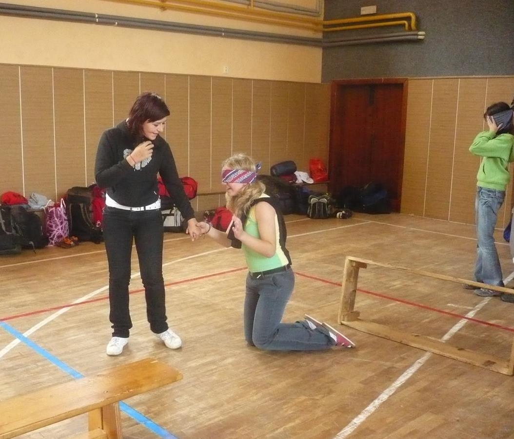 Spiele mit verbundenen Augen