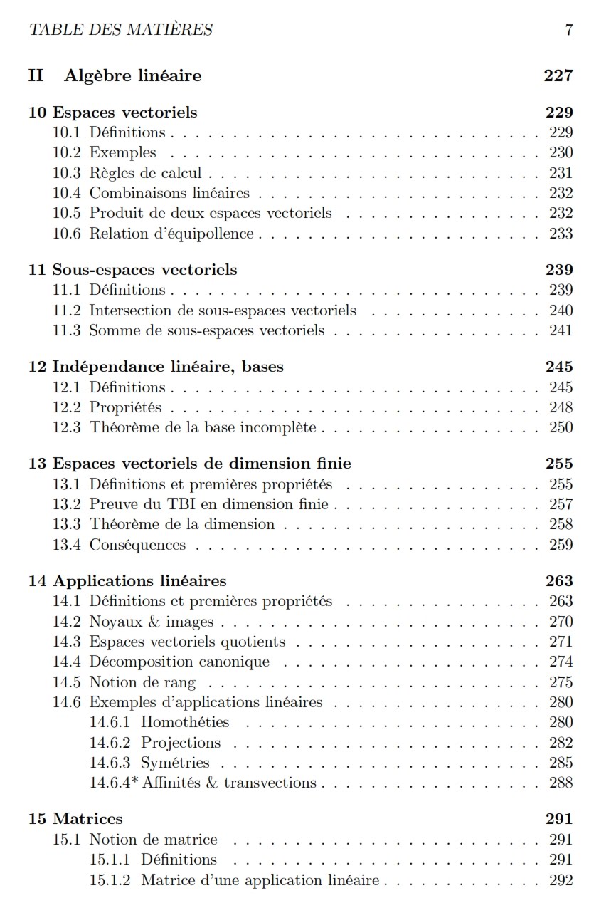 04 Espaces Vectoriels Cours Complet Cpge Dupuy De Lome
