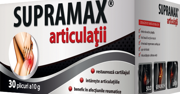 Supramax articulatii Direct 12g colagen, 30 fiole, Natur Produkt