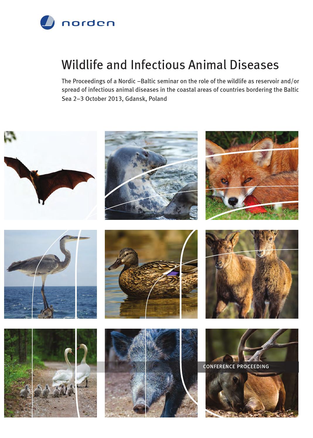Wildlife and Infectious Animal Diseases 2014
