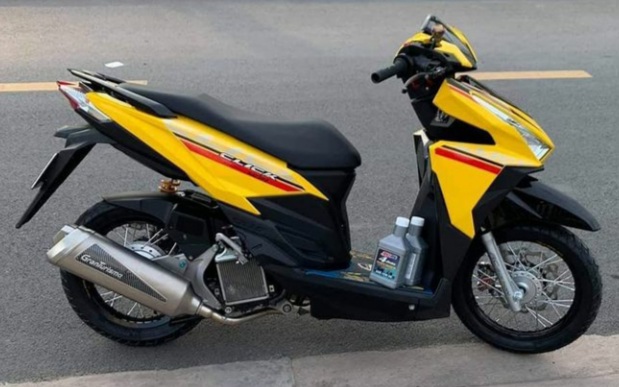 Modifikasi Vario 150 Warna Kuning Polos, Original, Metalik, Stabilo