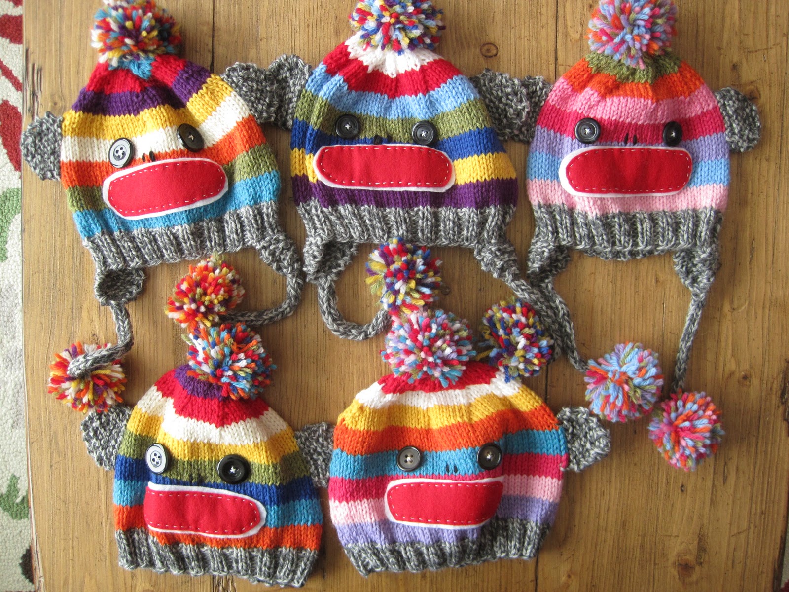 Crochet Pattern Sock Monkey Earflap Hat PDF - Ad#: 209547 - Addoway