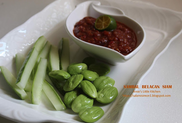 resepi sambal belacan siam