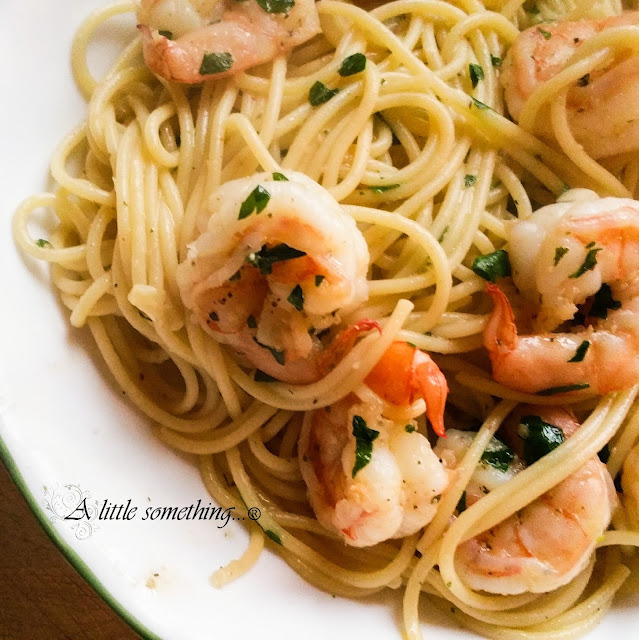 Shrimp scampi... - Journal | A little something® to inspire by Sonya M ...