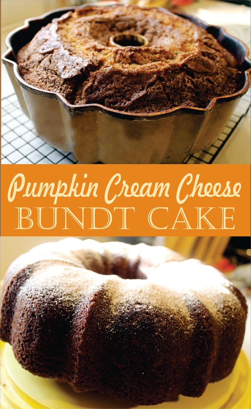 Cooking With Mary and Friends Pumpkin Cream Cheese Bundt Cake