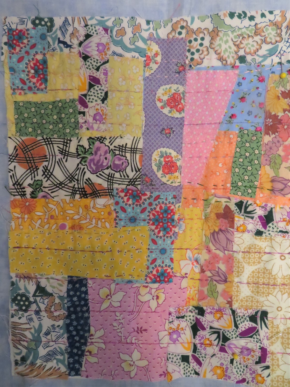 High Road Quilter Quilt Reveal Thirties Boro