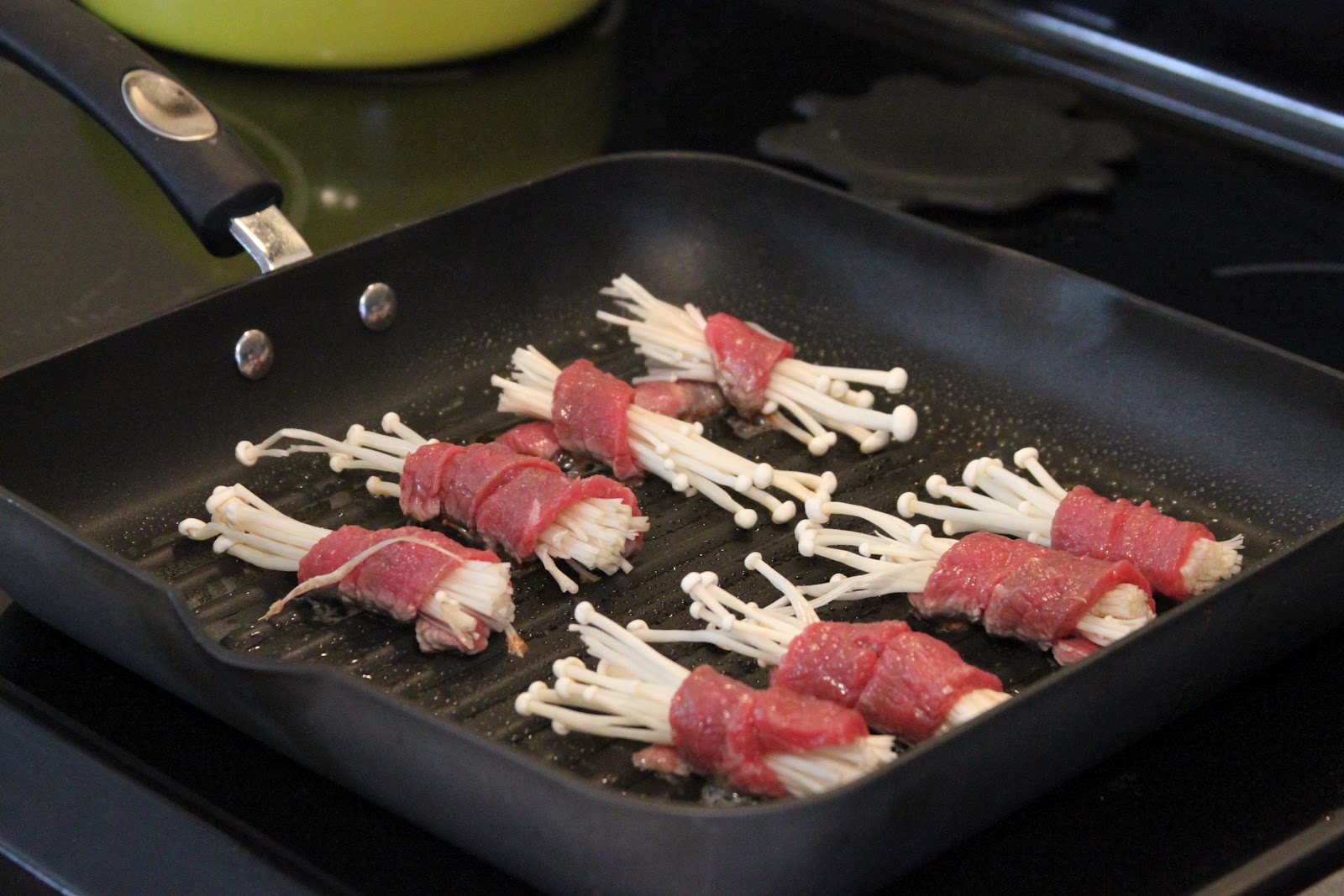 Everyday Foodie Beef Wrapped Enoki Mushrooms