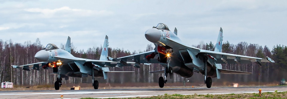 Російський Су-35 на навчаннях збив інший російський винищувач