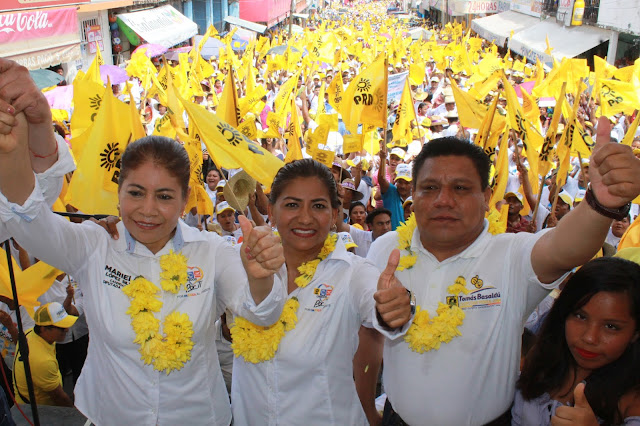 Concluimos una campaña cercana a la gente: Mariela López Silva Concluimos una campaña cercana a la gente: Mariela López Silva