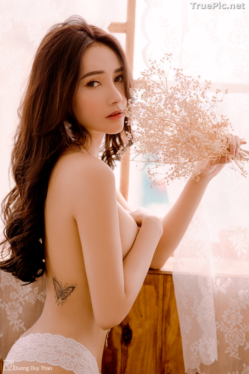 Image Vietnamese Hot Girl – Nguyen Thi Phi Yen - Sexy White Lingerie - TruePic.net - Picture-16