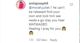 I pray for you to be healed- Anita Joseph slams a Troll who called her Old Cargo