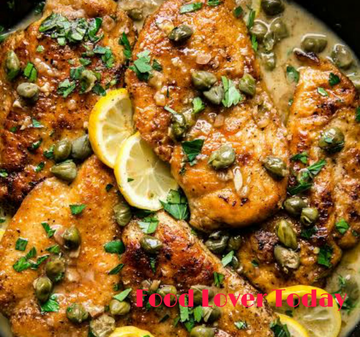 Italian Chicken Piccata Olive Garden copycat Recipe / इटैलियन चिकन