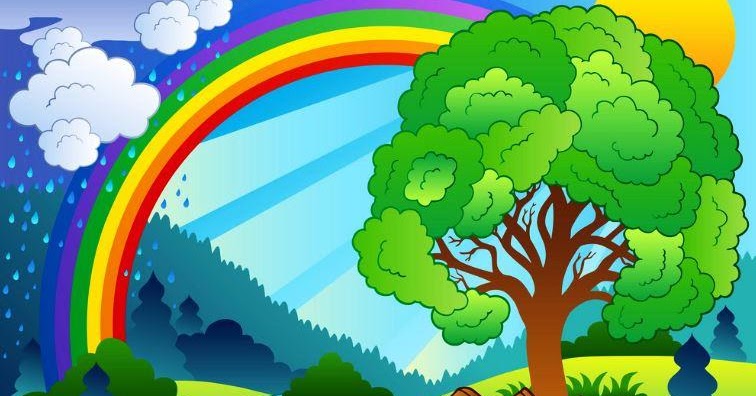 35+ Gambar Kartun Pemandangan Berkualitas HD - Gambar Lucu