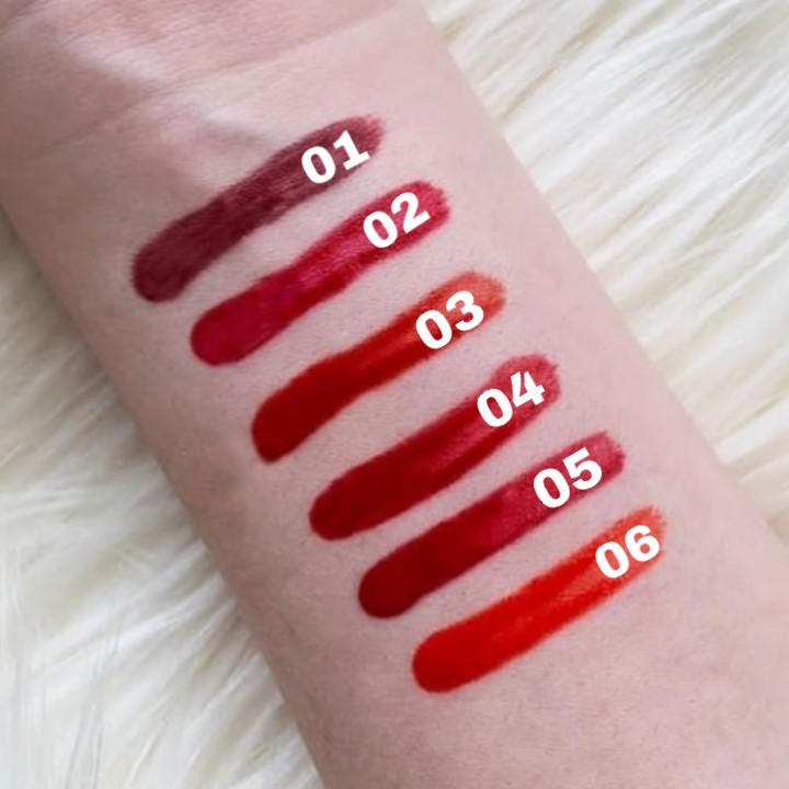 REVIEW CHEEK &amp; LIP TINT IMPLORA di bibir hitam 03 Candy Apple 