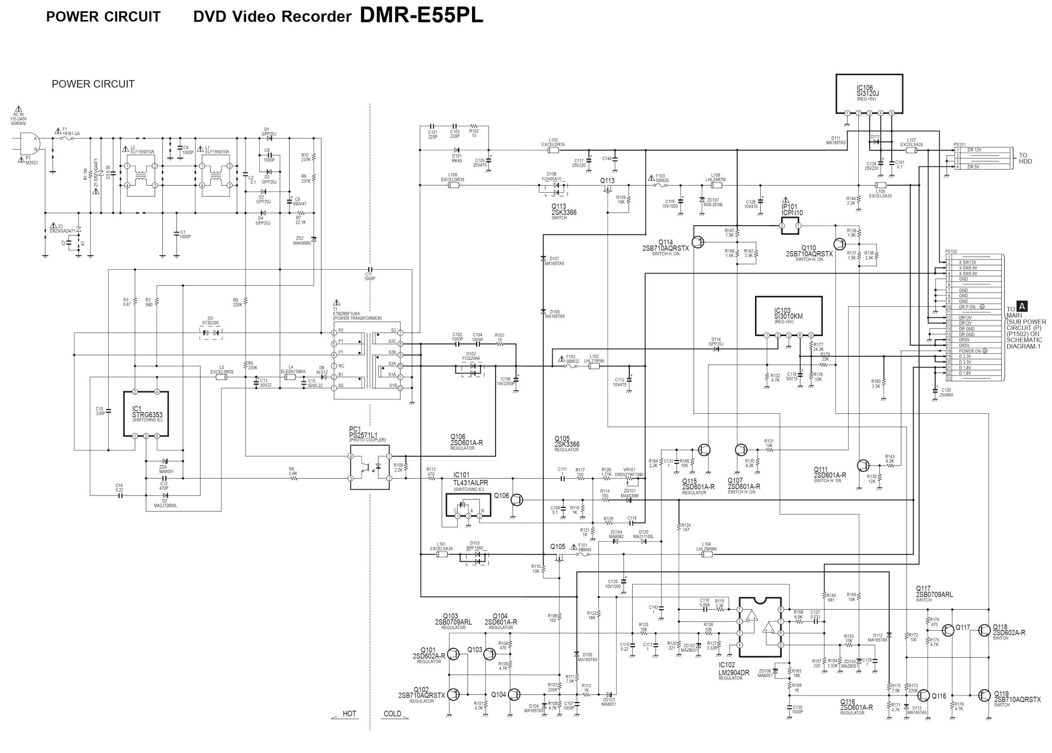 Panasonic Tc-21rx20c Circuit Diagram Pdf