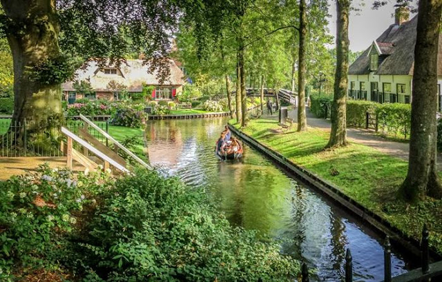Desa Giethoorn Belanda Desa Giethoorn Belanda